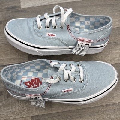 Vans DIY Authentic HC Low Top Light Blue Skate Sneakers Size 5