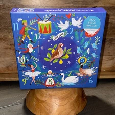 Galison Twelve Days Wreath 500 Piece Jigsaw Puzzle