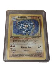 Pokémon 1st Edition Machamp Holo 8/102