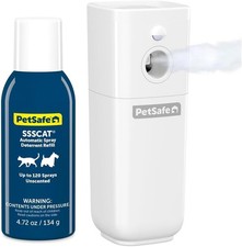 PetSafe SSSCAT Motion Activated Spray Deterrent for Cats  Dogs- Improved Design