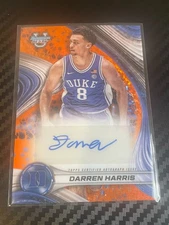 2024-25 Bowmans Best University Darren Harris Orange Auto /25 #B24-DH