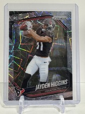 2025 Panini Prizm Rookie Prizm Laser Jayden Higgins #376 🔥