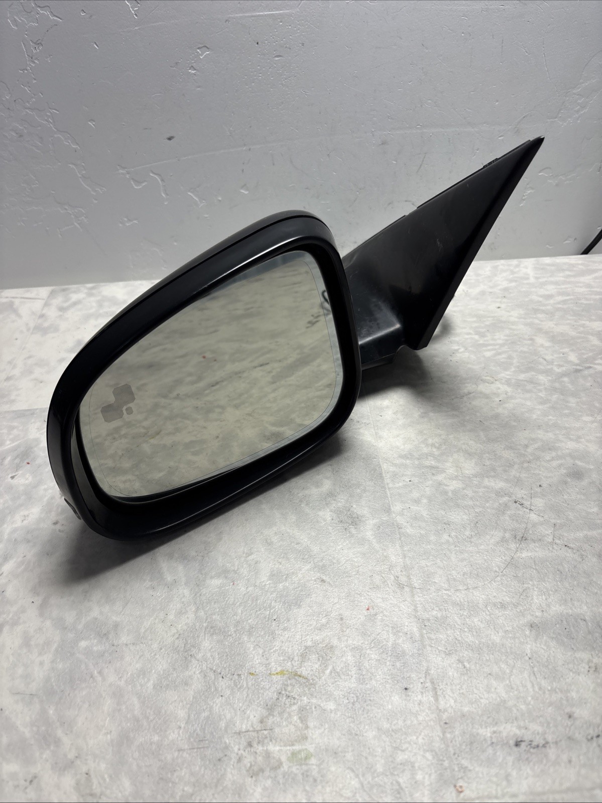 2010-2015 Jaguar XF Front Passenger Side Right Door Black Mirror Blind Spot OEM