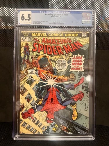 The Amazing Spider-Man #123 (Marvel Comics August 1973) CGC 6.5