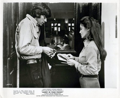 Michael Sarrazin +Trish Van Devere in Harry in Your Pocket (1973)   Photo 1234K