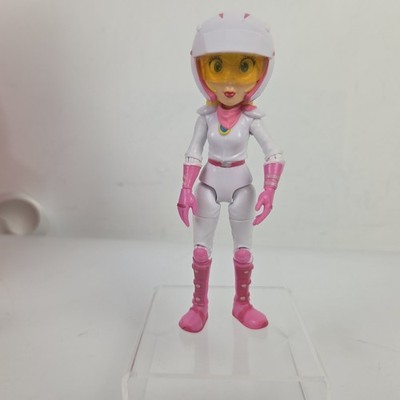 Princess Peach Kart Driver Super Mario Movie 3  Action Figure Toy Jakks Nintendo