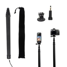 110 2.8m Carbon Fiber Invisible Selfie Stick 9.2 ft Extended Super Long Pole