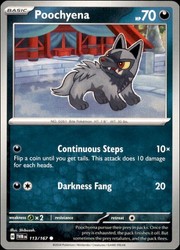 Poochyena 113/167 Twilight Masquerade Common