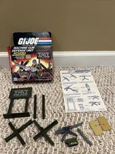 GI Joe Machine G@n Defense Unit Battle Station w Box ARAH Instructions