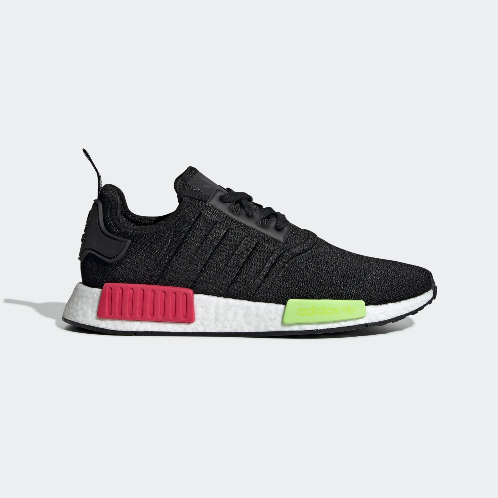 SAOLA Adidas NMD_R1 Nero Rosa Solar EE5100 NUOVE AUTENTICHE