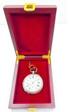 J.G.Graves Sheffield the midland lever silver 935 pocket watch key Wind 13 Grams