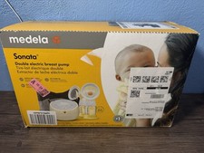 SEALED Medela Sonata Smart Breast Pump Cordless Rechargeable BUNDLE NEW OPEN BOX