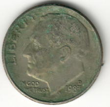 USA - 1983D - Dime - Roosevelt - #10958