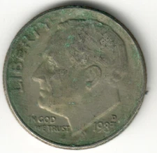 USA - 1983D - Dime - Roosevelt - #10958