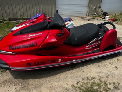 2007 07 08 KAWASAKI ULTRA 250X BLACK FRONT SEAT COVER FOAM BASE