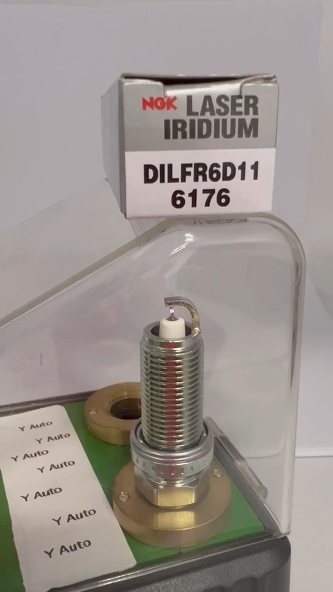 6x NGK 6176 DILFR6D11 Laser Iridium Spark Plug Gap 0.044