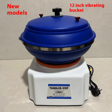 Bicchiere vibrante attrezzatura gioielli media tensione lucidatrice