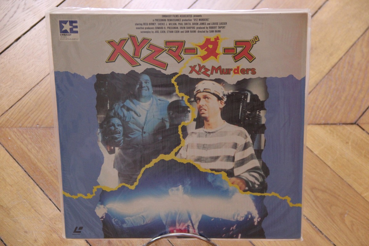 XYZ Murders 1985 Laserdisc LD NTSC Japan Japan Comedy EHL-1085 | eBay