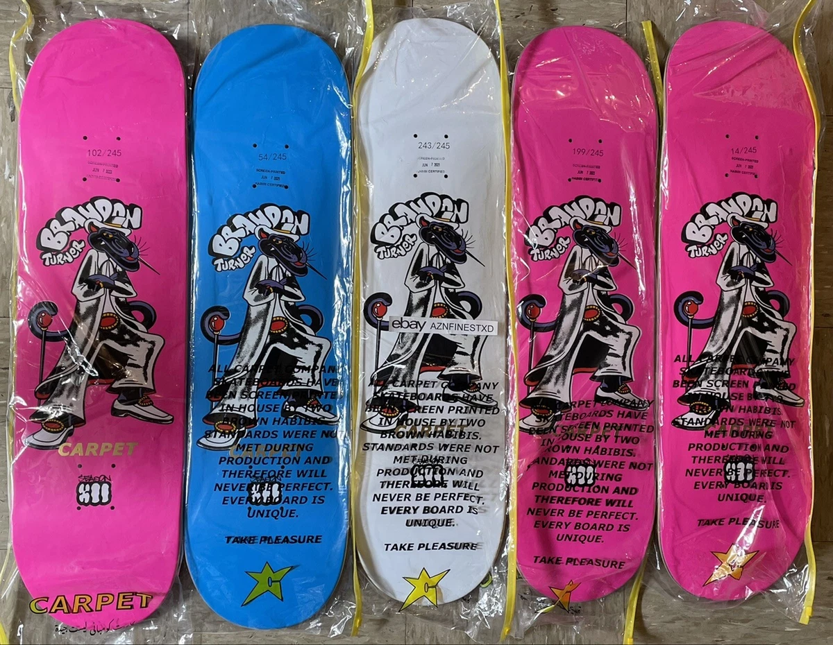 CARPET COMPANY BRANDON TURNER GUEST DECK SEASON 12 SKATEBOARD 8