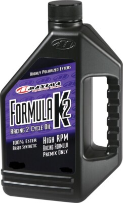 MAXIMA FORMULA K2 100% Synthetic Racing 2T 2-Stroke Pre-Mix Engine Oil 16oz