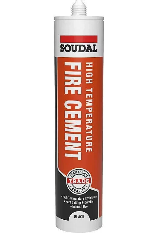 Fireplace Flues Stove High Temperature Silicone Sealant Heat Resistant