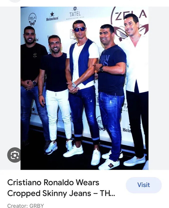 Jeans Cristiano Ronaldo Balenciaga Shoes Cristiano Ronaldo Wearing