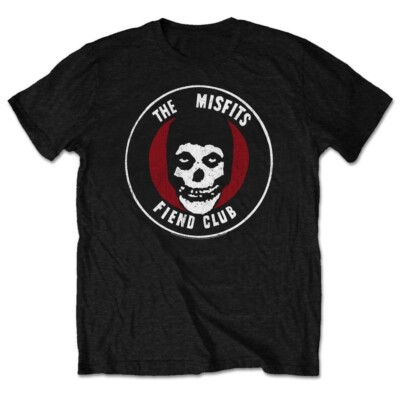 Misfits Fiend Club T-Shirt Gr.L Samhain Ramones Danzig The Exploited Gang Green