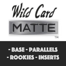 2021 Wild Card Matte - Base/Inserts/Parallels - You Pick! Buy More & Save!