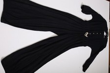 NWT S 118 Intimately Free People Jumpsuit Black Button Tie Romper One piece