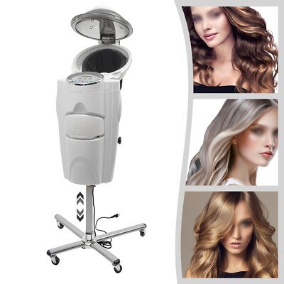 Salon Spa Ultrasonic Ozone Hair Steamer 700W Color Oil Treatment Perming Machine
