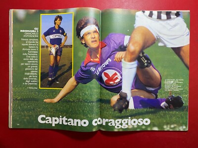 Guerin Sportivo N.3 - 1986 - Schuster, Platini, Antognoni, Causio - Italien