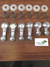 1968-1972 Chevy CLEAR Window Crank Set Vent & Washers Springs Clips Pontiac Olds