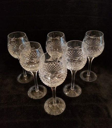 Set Of 6 Bohemian Style Wine Glasses
