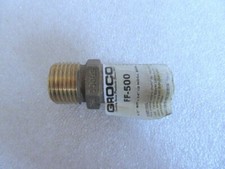 A6C Groco FF-500 Hose Barb Fitting 1/2" NPT X 3/4" OEM New Factory Boat Parts