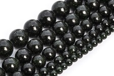 Dark Green Goldstone Beads Round Loose Beads 3/4/6/7-8/9-10/11-12MM