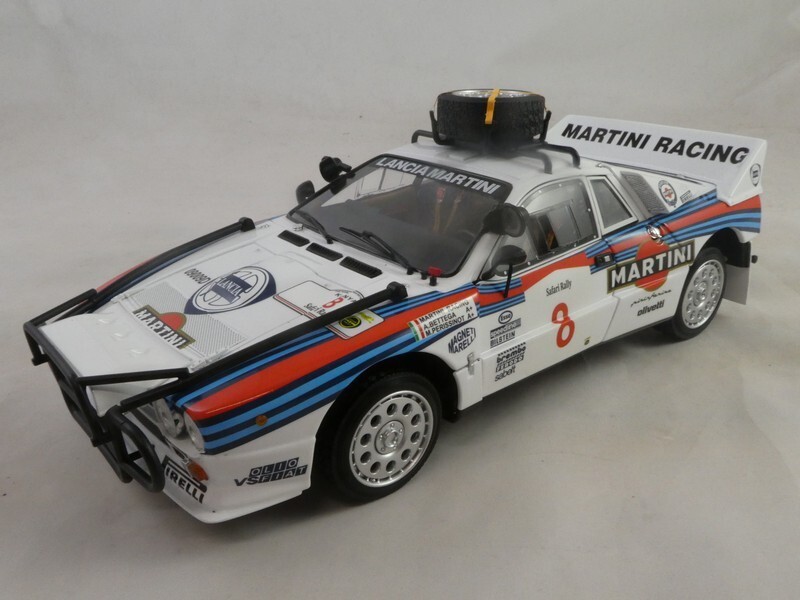 Kyosho Lancia 037 Martini #8 Bettega Perissinot Safari Rally