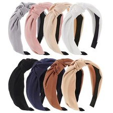 8Pcs Headbands for Women Knotted Headbands Fashion Women Headbands Coffee Ser...