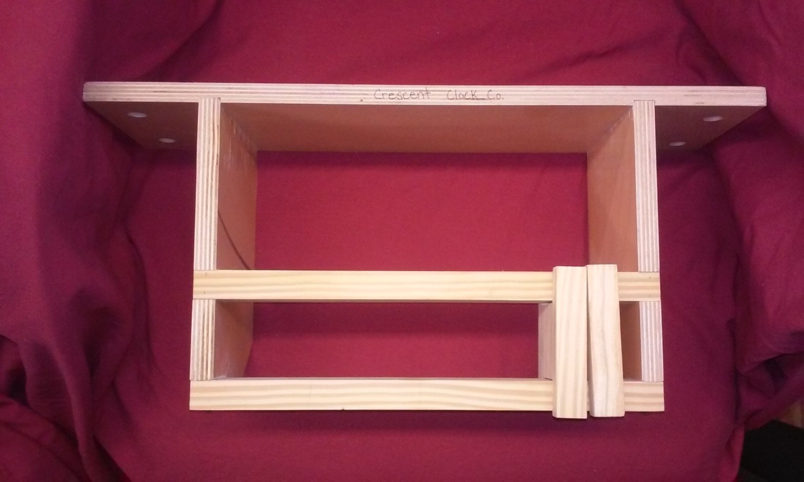 Wall Mounted Clock Movement Holder / Test Stand