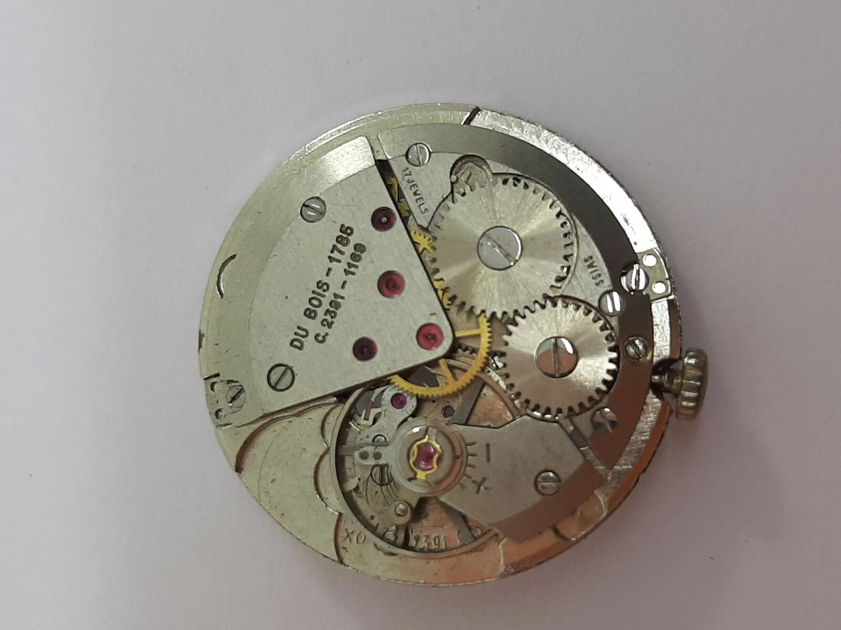 MOVEMENT MANUAL CAL. ETA 2391 JEWELS 17 SWISS MADE RUNNING