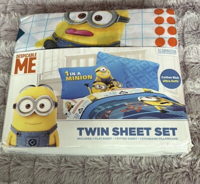 Despicable Me twin sheets set Microfiber  New