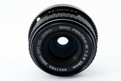 ASAHI SMC PENTAX-M 28mm F/2.8 Lens for Pentax K Mount [Exc+++