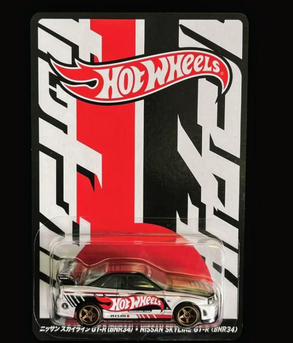 2025 CONVENTION CAR NISSAN GT-R ホットウィール Hot Wheels Japan Convention 2025 NISSAN SKYLINE GT-R BNR34