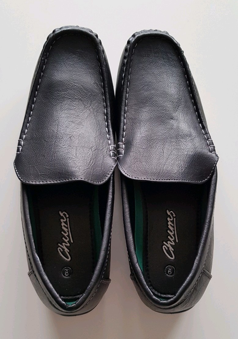 CHUMS Driving Loafer Black Size UK9 