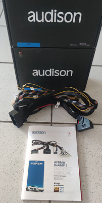 Audison ReAMP3 Plug&Play BMW Kabelsatz Neu von More dB Car Audio