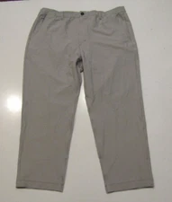 MARC NEW YORK Gray 4-Way Stretch Commuter Pants Sz 38 W 30 L NWT
