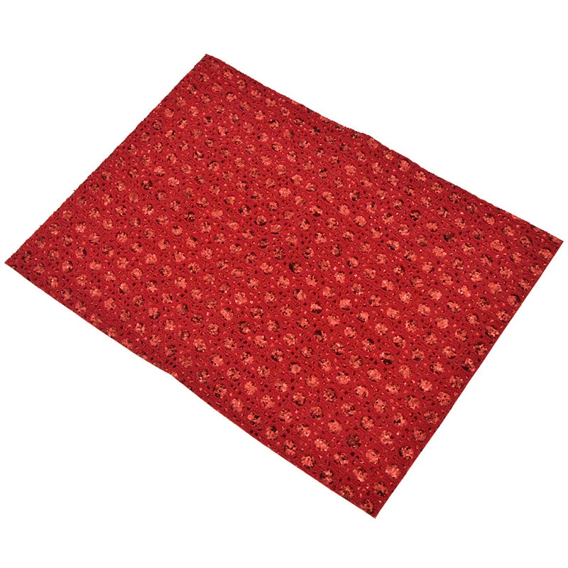 Chunky Glitter Dots Faux Leather Fabric A4 Sheets Faux Leather Bows DIY Craft - Image 3 of 4