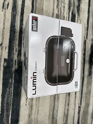 weber electric grill lumin compact