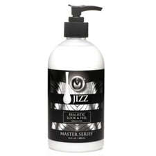 Master Series Jizz Realistic Look  Feel Unscented 16oz - Water-Based Lubricant