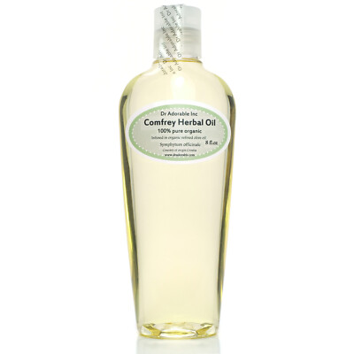 ORGANIC COMFREY HERBAL OIL 100 % PURE  1 oz 2 oz-UP TO 1 GALLON