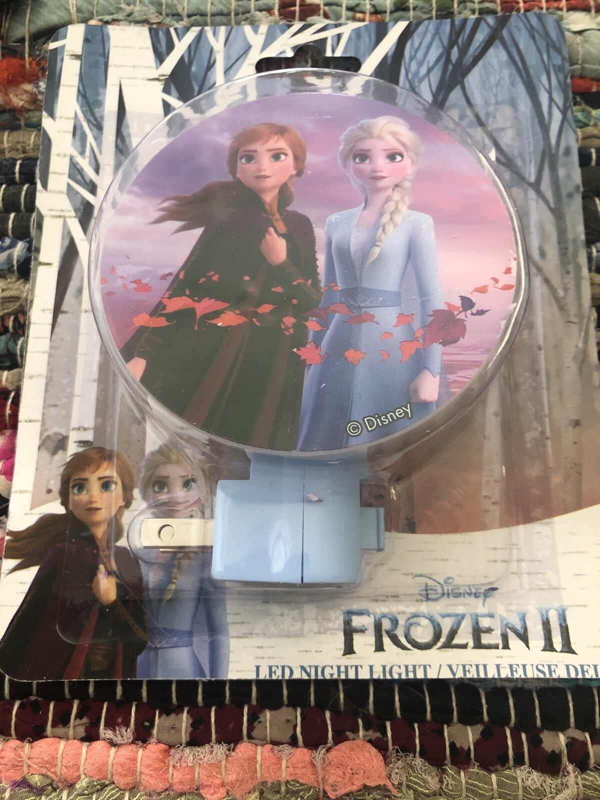 Disney Frozen 2 LED Night Light Rotary Shade New eBay